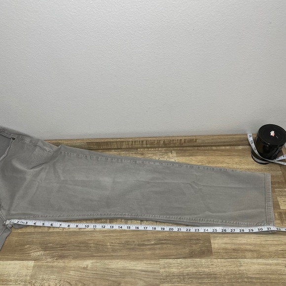 Mott & Bow Mercer Slim Fit Stretch Denim Jeans Mens 38x32 Light Grey Cotton EUC - Picture 7 of 7